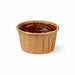 Coppetta in carta marrone plissettata anche per cottura in forno  H35mm 60ml