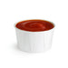 Coppetta in carta bianca plissettata anche per cottura in forno  H40mm 95ml