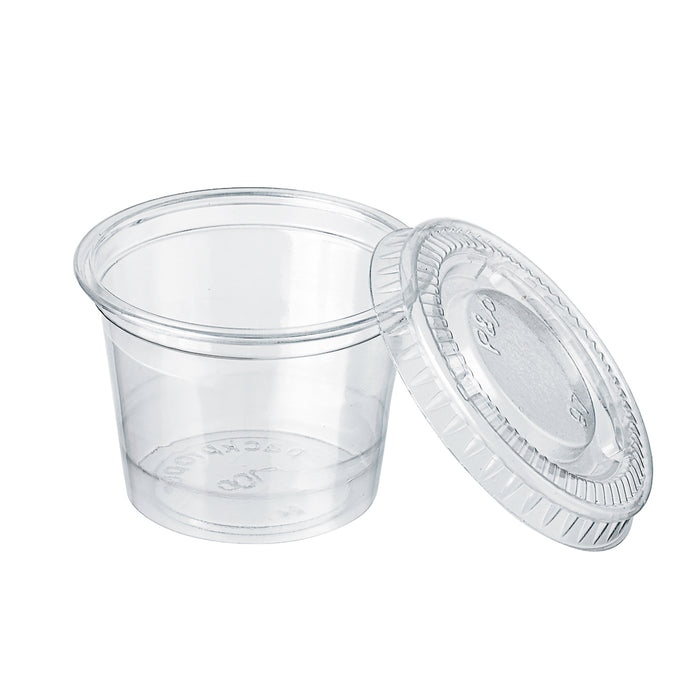 Coperchio in PET diam (PET1) - Ø 4,5 cm - H 1,1 cm - 100 pezzi