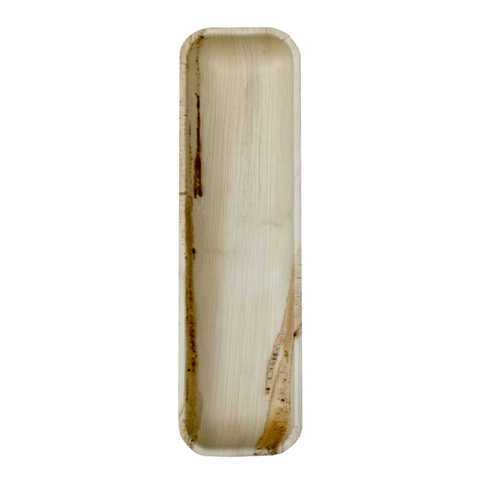 Vassoio in palma - 32,5 cm x 9 cm x 2,5 cm - 10 pezzi