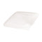 Coperchio in PET per piatto in polpa (PET1) - Ø 23,5 cm - H 2,8 cm - 50 pezzi