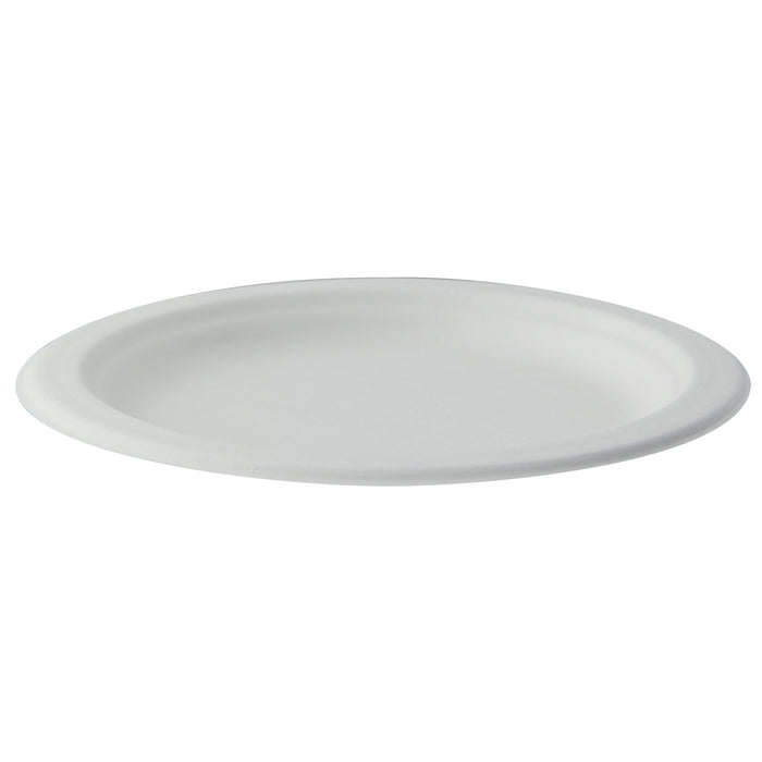 Piatto in polpa di canna da zucchero - Ø 16 cm - 125 pezzi