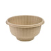 Contenitore per zuppa in polpa di canna da zucchero con coperchio  H90mm 680ml