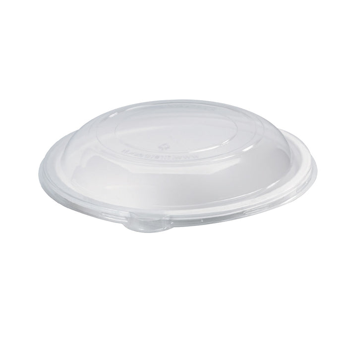 Coperchio a cupola in PET per piatto in polpa (PET1) - Ø 25 cm - H 0,03 cm - 25 pezzi