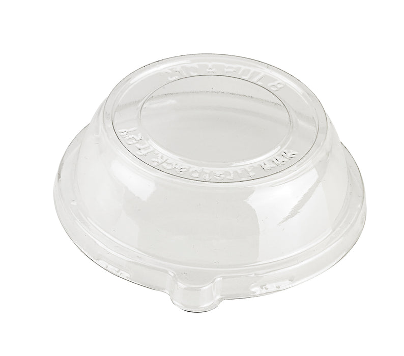 Coperchio in PET per piatto in polpa (PET1) - Ø 7,2 cm - H 2,5 cm - 50 pezzi