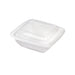 Coperchio in PET per piatto in polpa (PET1) 205x205mm