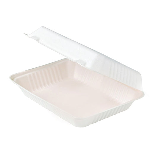 Conchiglia in polpa di canna da zucchero 232x157mm H80mm 830ml
