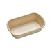 Vaschetta in polpa di canna da zucchero scura 195x116mm H50mm 700ml