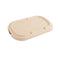 Coperchio rettangolare in polpa scura (PAP21) 205x123mm H15mm