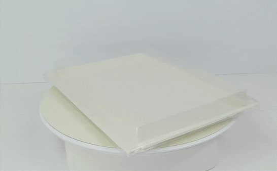Coperchio in PET trasparente per vassoio Atlas (PET1) 380x280mm H40mm