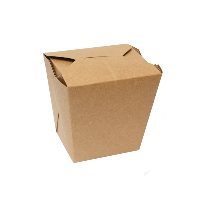 Contenitore tondo kraft stile orientale, chiusura a incastro 85x98mm H95mm 750ml