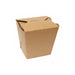 Contenitore tondo kraft stile orientale, chiusura a incastro 85x98mm H95mm 750ml