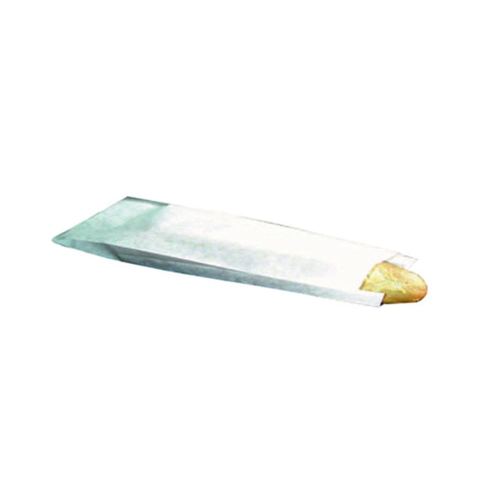 Sacchetto da pane in carta bianca 100x40mm H580mm