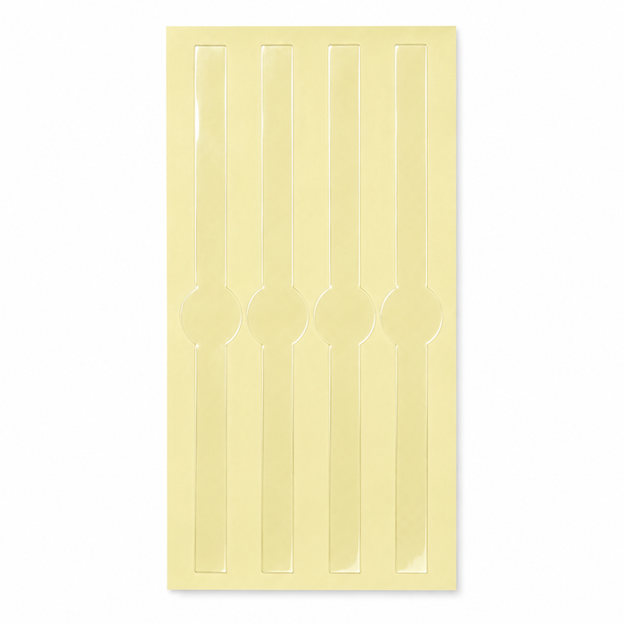 Fascetta autoadesiva trasparente - 20 cm x 4 cm - 500 pezzi