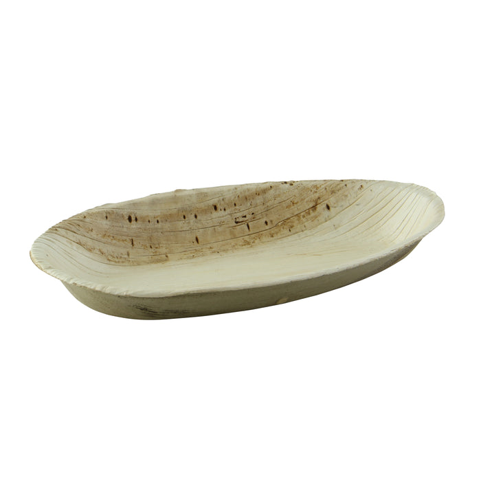 Piatto in palma - 270 ml - 19 cm x 12 cm x 2,5 cm - 10 pezzi