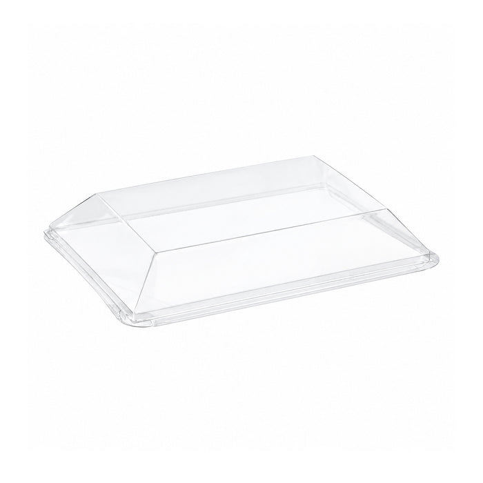Coperchio in PET trasparente per vassoio Scandinavia (PET1) - 19 cm x 14 cm x 2 cm - 500 pezzi