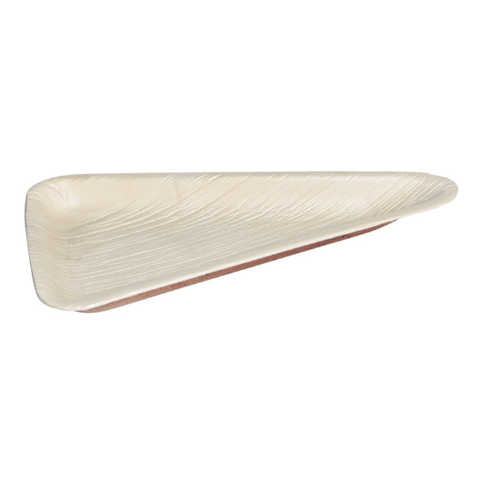 Piatto in palma - 240 ml - 25 cm x 14 cm x 1,2 cm - 10 pezzi