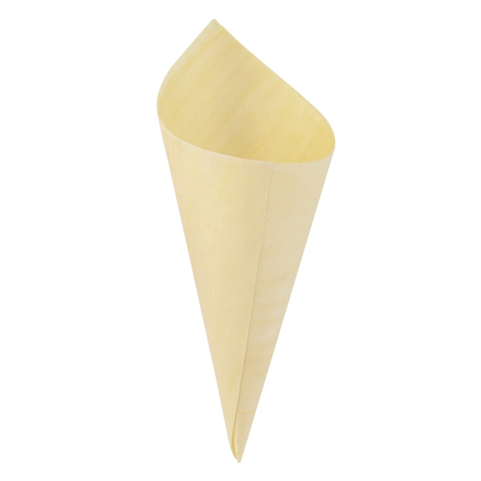 Cono in legno - Ø 5 cm - H 12 cm - 100 pezzi