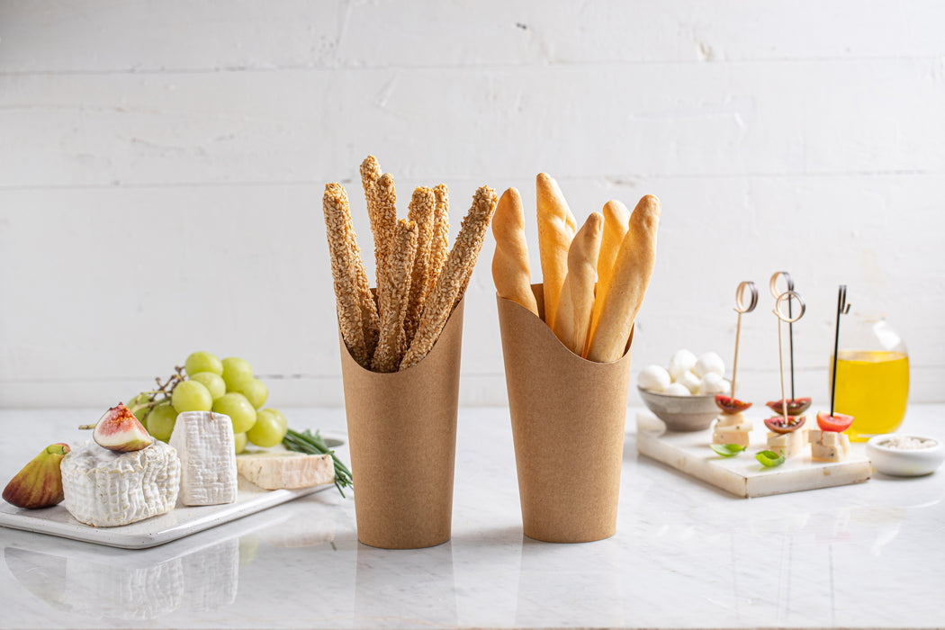 Stecchino in bambù con ricciolo (FOR50) - H 11 cm - 100 pezzi