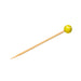 Stecchino in bambù con decorazione tennis (FOR50)  H120mm