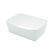Vaschetta in cartone bianco 120x70mm H43mm 510ml