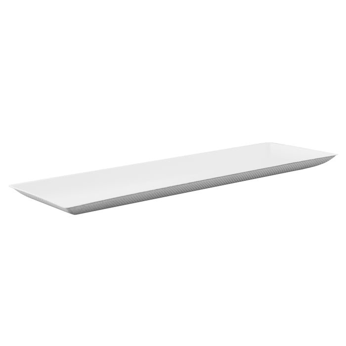 Piatto "BioNChic" in polpa di canna da zucchero - 27 cm x 9 cm - 100 pezzi