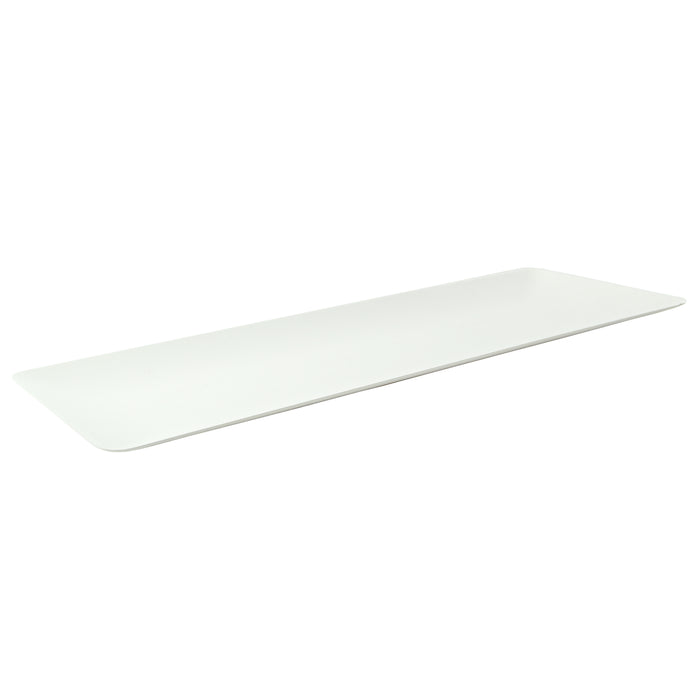 Vassoio "BioNchic" in polpa di canna da zucchero - 40 cm x 15 cm - 100 pezzi