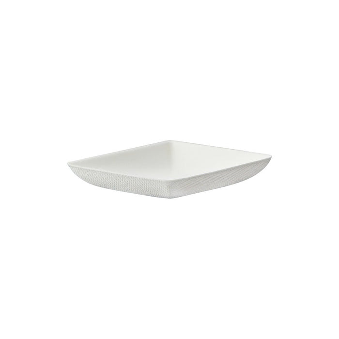 Piatto "BioNChic" in polpa di canna da zucchero  65x65mm H13mm