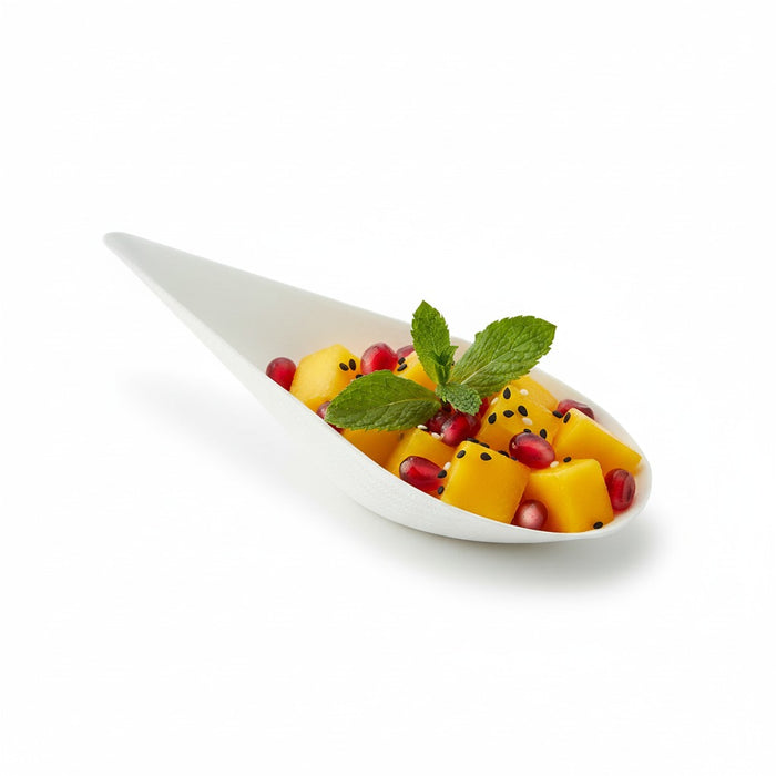 Fingerfood in polpa di canna da zucchero, a goccia  110x52mm H30mm
