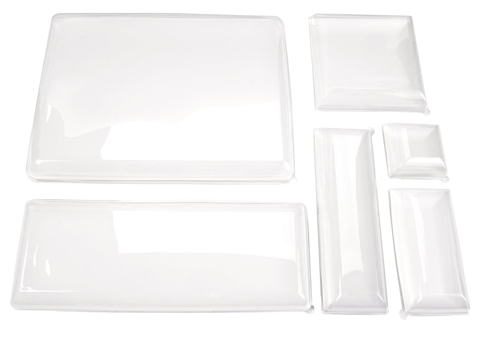 Coperchio BioNchic in PET trasparente (PET1) - 11,2 cm x 11,2 cm x 3,6 cm - 100 pezzi