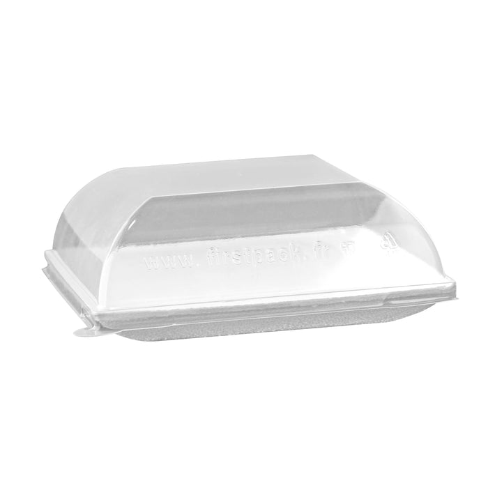 Coperchio BioNchic in PET trasparente (PET1) - 11,2 cm x 11,2 cm x 3,6 cm - 100 pezzi