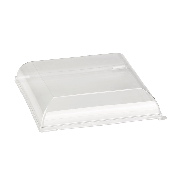 Coperchio BioNchic in PET trasparente (PET1) - 16,4 cm x 16,4 cm x 3,2 cm - 100 pezzi