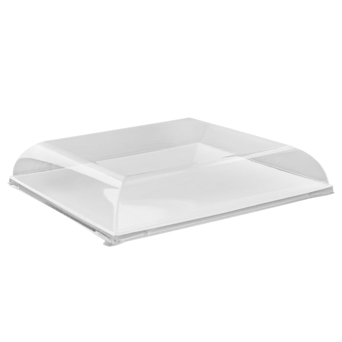 Coperchio BioNchic in PET trasparente (PET1) - 18,1 cm x 18,1 cm x 3 cm - 100 pezzi