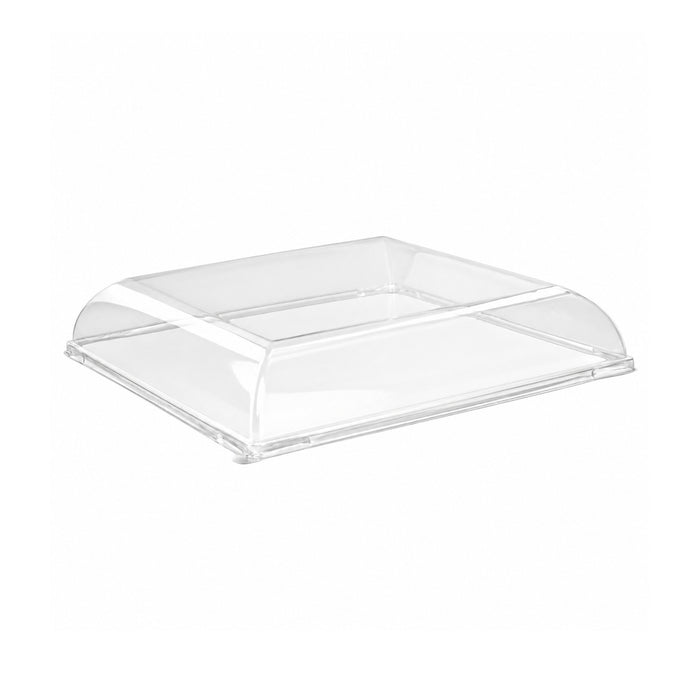 Coperchio BioNchic in PET trasparente (PET1) - 18,1 cm x 18,1 cm x 3 cm - 100 pezzi