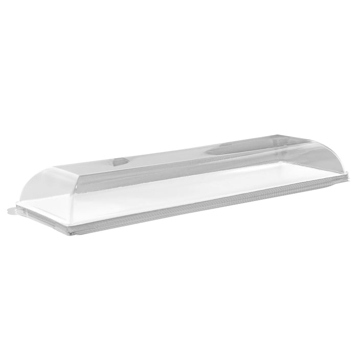Coperchio BioNchic in PET trasparente (PET1) - 27,5 cm x 9 cm x 3 cm - 100 pezzi