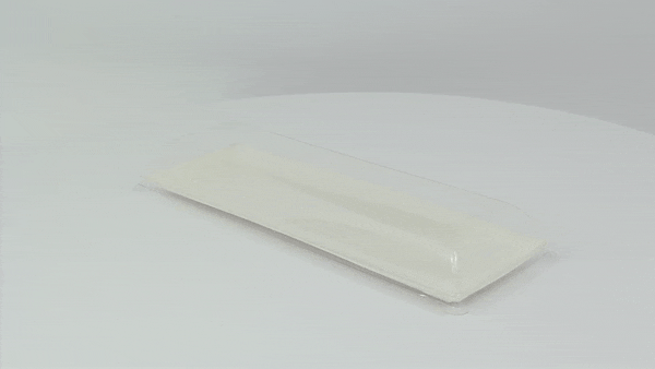 Coperchio BioNchic in PET trasparente (PET1) 275x90mm H30mm