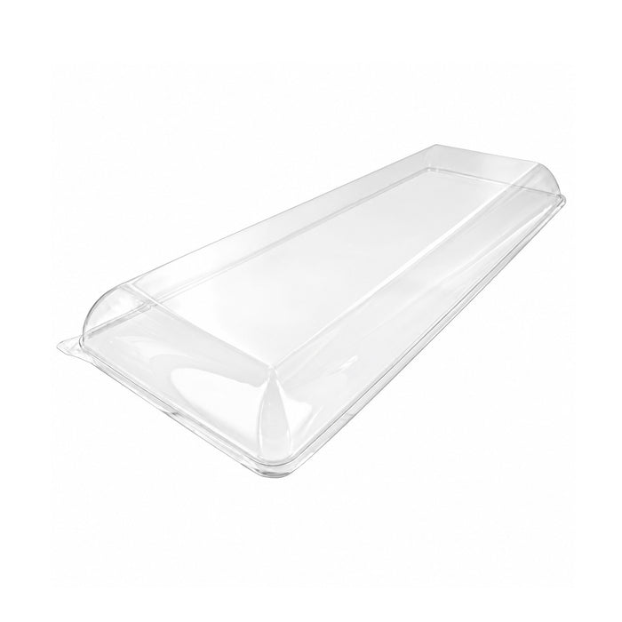 Coperchio BioNchic in PET trasparente (PET1) - 40,4 cm x 15,7 cm x 3,3 cm - 100 pezzi