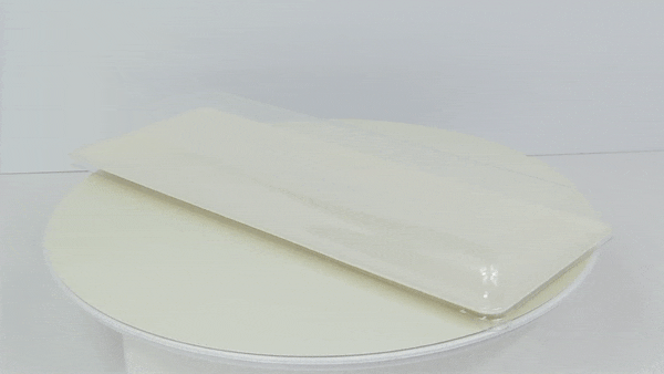 Coperchio BioNchic in PET trasparente (PET1) 404x157mm H33mm