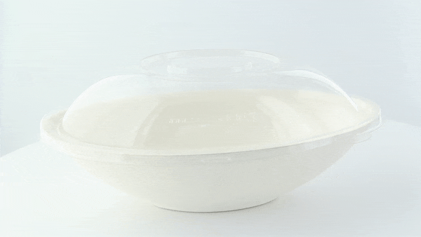 Coperchio BioNchic in PET trasparente (PET1) 223x137mm H43mm