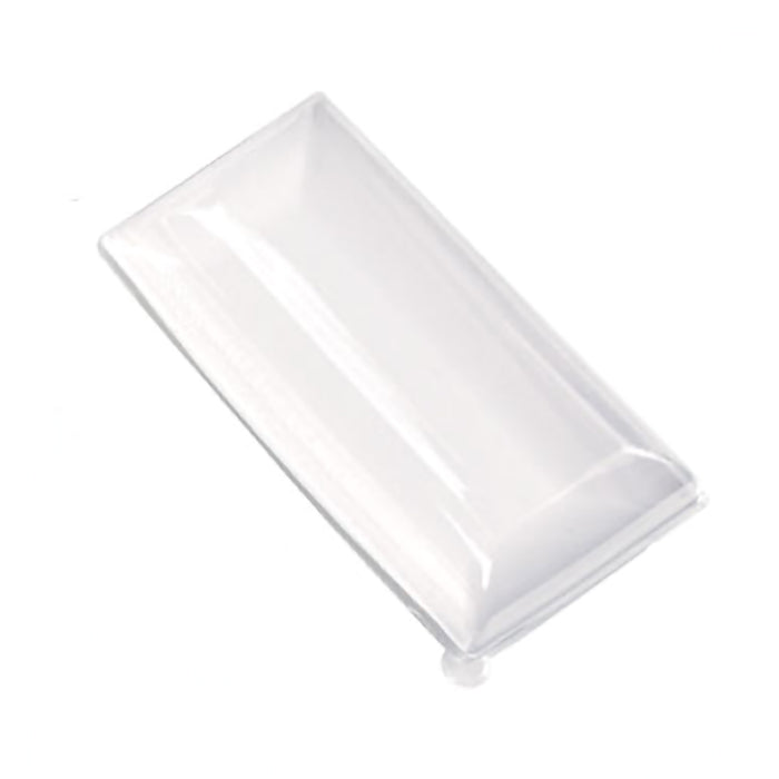 Coperchio BioNchic in PET trasparente (PET1) - 18 cm x 9 cm x 3 cm - 50 pezzi