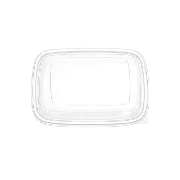 Coperchio in PET trasparente per vassoio in polpa (PET1) 189x189mm H50mm