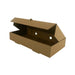 Scatola per bruschetta in cartone kraft 300x150mm H50mm