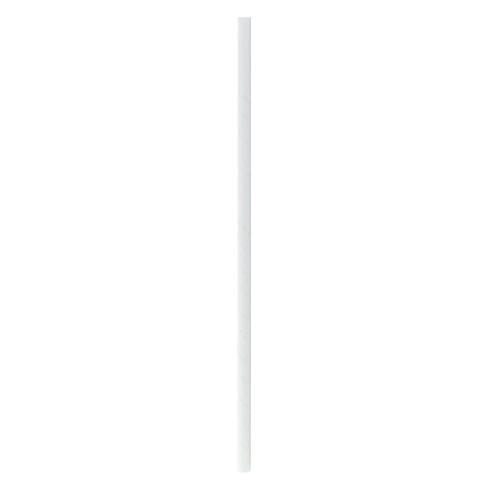 Cannuccia in carta bianca (PAP22) - Ø 0,6 cm - H 19,7 cm - 500 pezzi