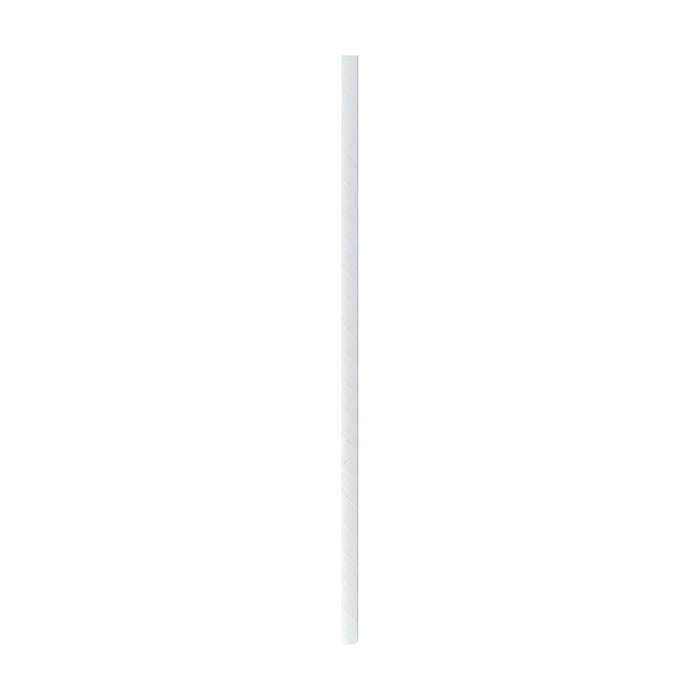 Cannuccia in carta bianca (PAP22) - Ø 0,6 cm - H 26 cm - 500 pezzi