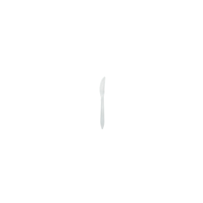 Coltello bianco in PS - 16,5 cm - 100 pezzi