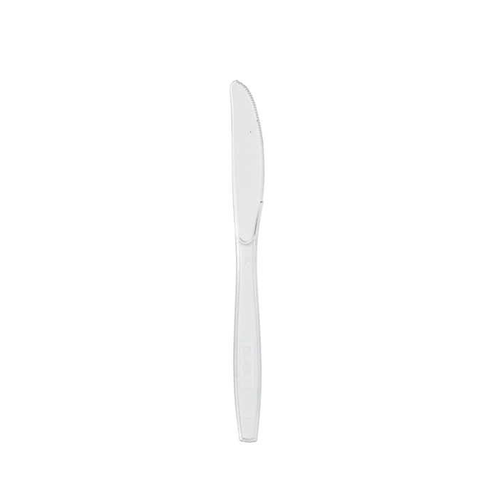 Coltello Majesty trasparente - 19,2 cm - 100 pezzi