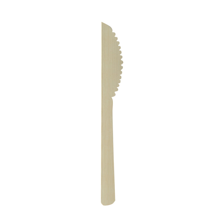 Coltello in bambù "Anji" - H 17 cm - 50 pezzi