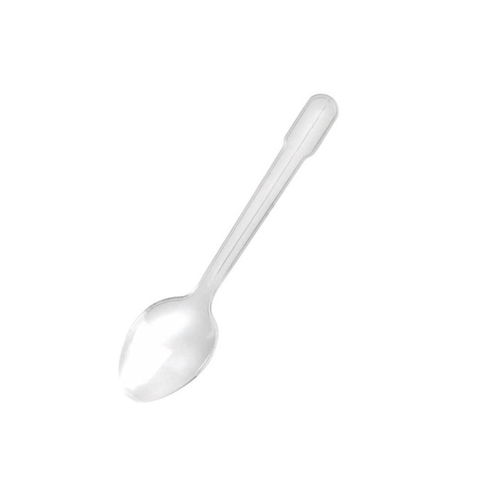 Cucchiaino da caffé trasparente - 12,5 cm - 100 pezzi