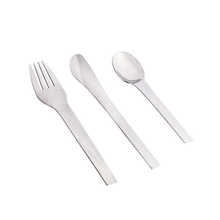 Forchetta in acciaio inox - 16,5 cm x 2,5 cm x 1,2 cm - 240 pezzi
