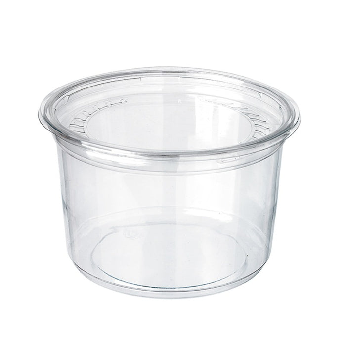Contenitore "Deli" tondo in PET trasparente  H104mm 750ml